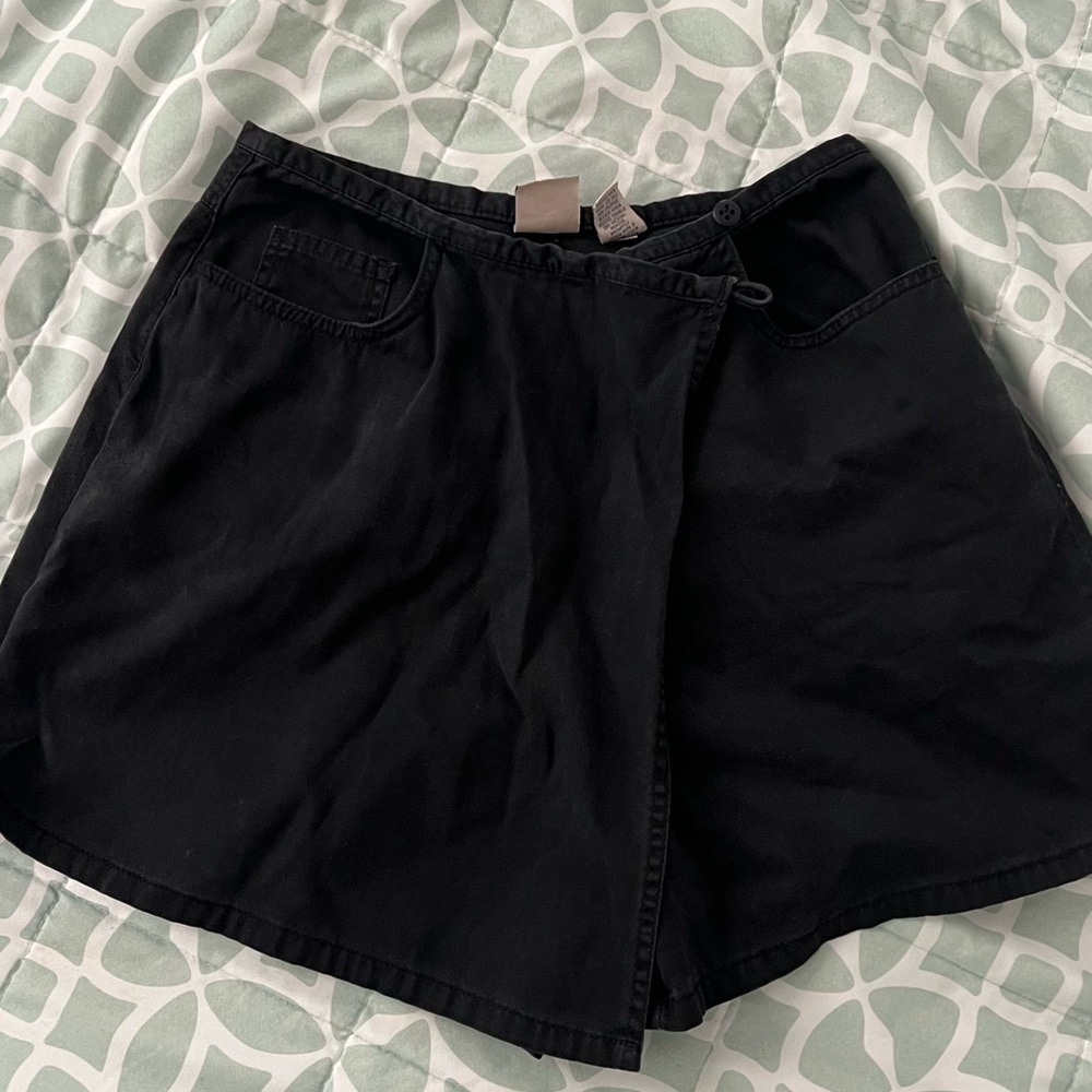High Sierra Women's Cotton Black Skort